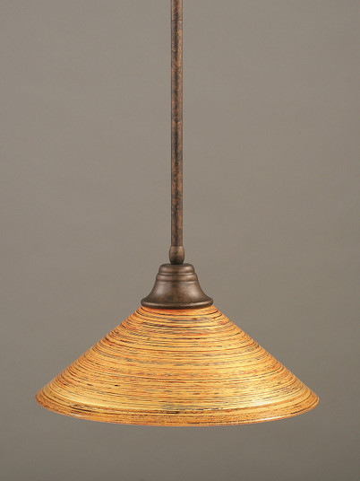Stem One Light Pendant in Bronze (200|26-BRZ-414)