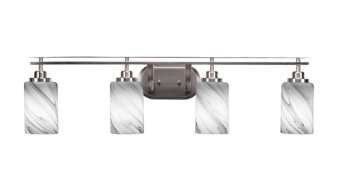 Odyssey Four Light Bath Bar in Brushed Nickel (200|2614-BN-3009)