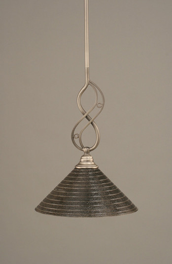 Jazz One Light Mini Pendant in Brushed Nickel (200|232-BN-442)