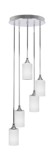 Empire Five Light Pendalier in Chrome (200|2145-CH-4061)