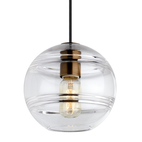 Sedona LED Pendant in Aged Brass (182|700TDSDNGPCR-LED927)