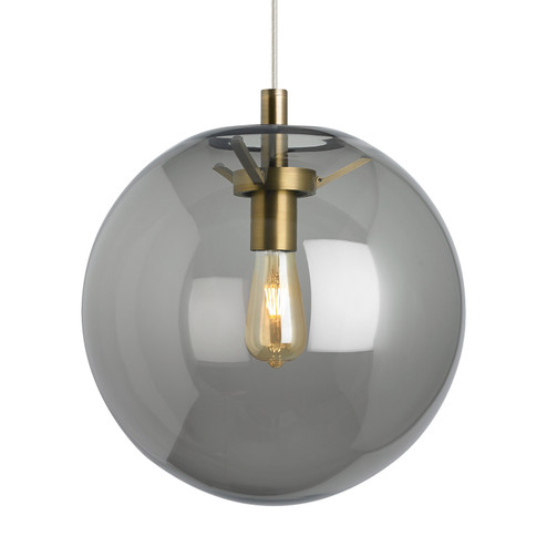 Palona One Light Pendant in Aged Brass (182|700TDPLNPKR)