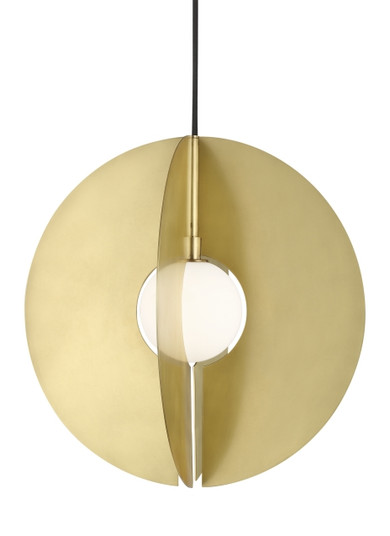 Orbel LED Pendant in Aged Brass (182|700TDOBLRR-LED930)