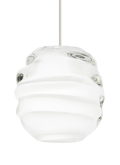 Audra One Light Pendant in Satin Nickel (182|700TDADRWS)