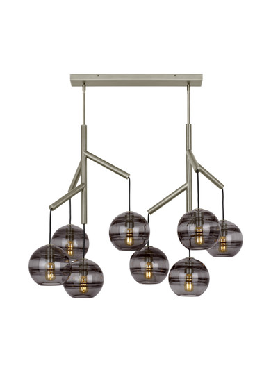 Sedona LED Chandelier in Satin Nickel (182|700SDNMPL2KS-LED927)