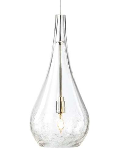 Seguro One Light Pendant in Satin Nickel (182|700MPSEGCS)