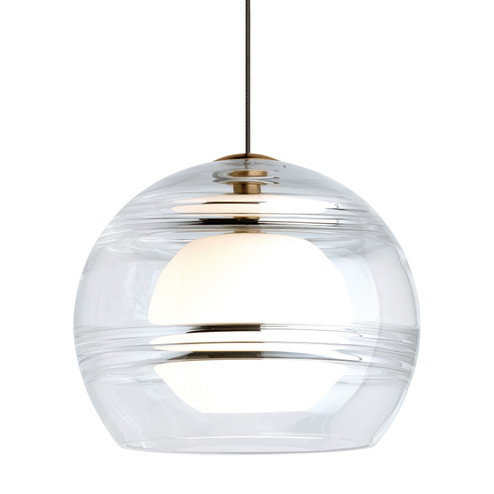 Sedona LED Pendant in Aged Brass (182|700MPSDNCR-LEDS930)