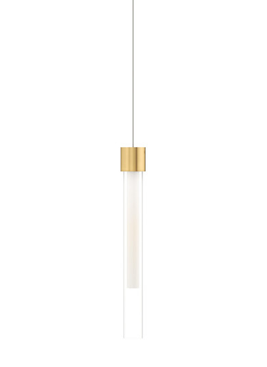 Linger LED Pendant in Natural Brass (182|700MPLNGFNB-LED930)