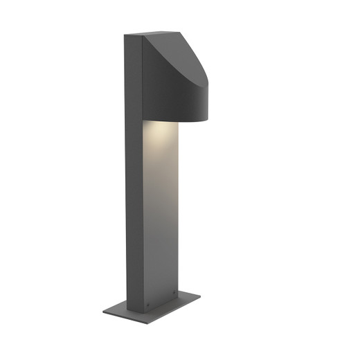 Shear LED Bollard in Textured Gray (69|7311.74-WL)