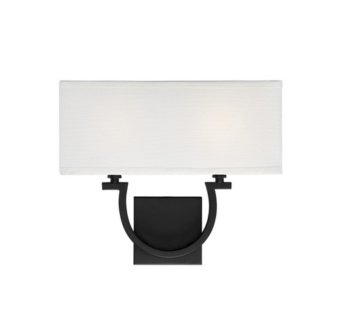 Rhodes Two Light Wall Sconce in Matte Black (51|9-998-2-89)