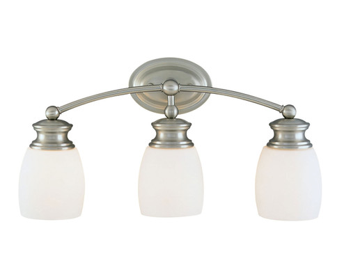 Elise Three Light Bath Bar in Satin Nickel (51|8-9127-3-SN)