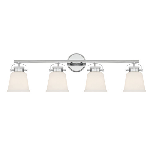 Kaden Four Light Bathroom Vanity in Polished Chrome (51|8-1627-4-11)