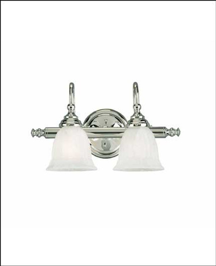 Brunswick Two Light Bath Bar in Chrome (51|8-1062-2-CH)