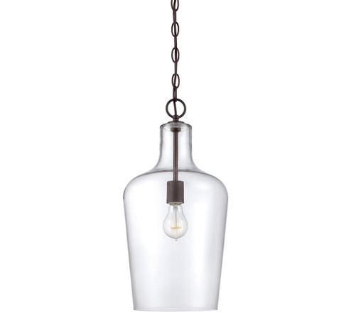 Franklin One Light Pendant in English Bronze (51|7-702-1-13)