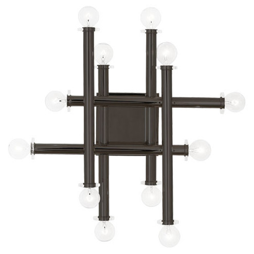 Jonathan Adler Milano 12 Light Wall Sconce in Deep Patina Bronze (165|Z901)