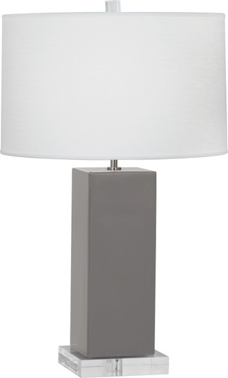 Harvey One Light Table Lamp in Smoky Taupe Glazed Ceramic (165|ST995)