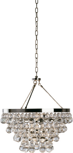 Bling Four Light Chandelier in Polished Nickel (165|S1000)