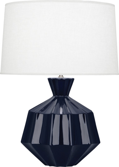 Orion One Light Table Lamp in Midnight Blue Glazed Ceramic (165|MB999)