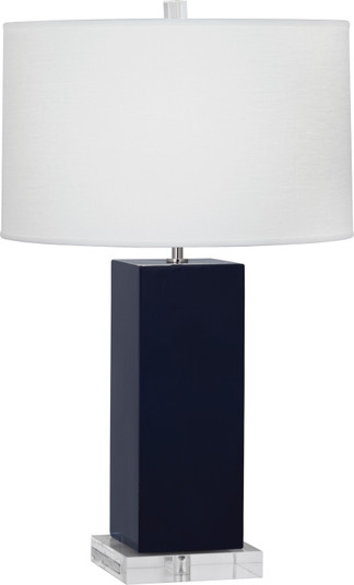 Harvey One Light Table Lamp in Midnight Blue Glazed Ceramic (165|MB995)