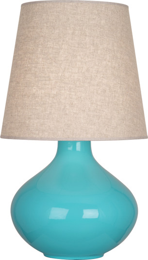 June One Light Table Lamp in Egg Blue Glazed Ceramic (165|EB991)