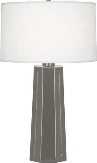 Mason One Light Table Lamp in Ash Glazed Ceramic (165|CR960)
