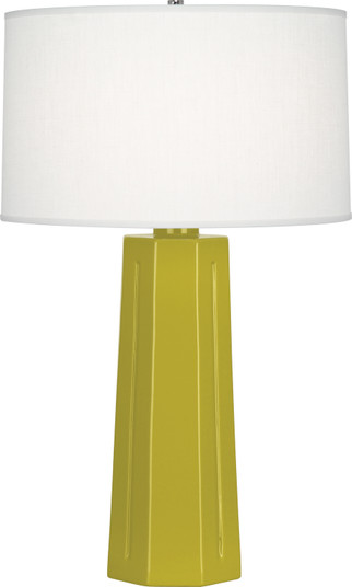 Mason One Light Table Lamp in Citron Glazed Ceramic (165|CI960)