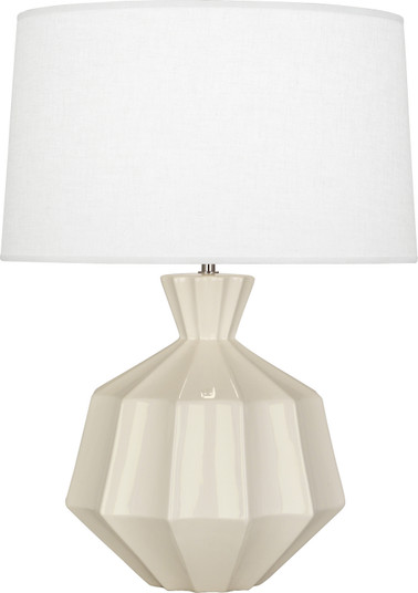 Orion One Light Table Lamp in Bone Glazed Ceramic (165|BN999)