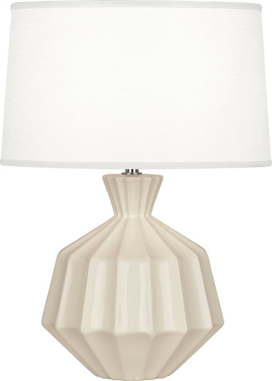 Orion One Light Accent Lamp in Bone Glazed Ceramic (165|BN989)