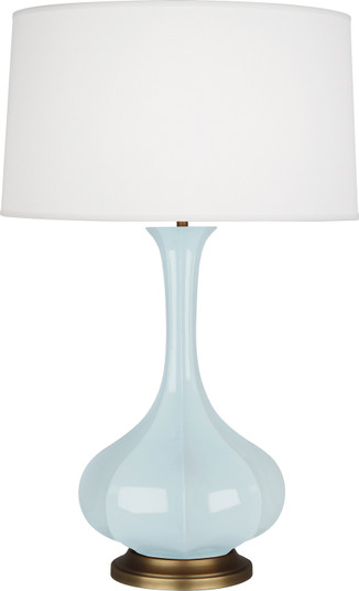 Pike One Light Table Lamp in Baby Blue Glazed Ceramic (165|BB994)