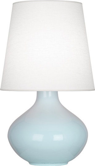June One Light Table Lamp in Baby Blue Glazed Ceramic (165|BB993)