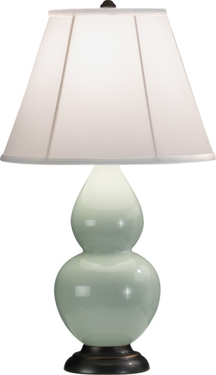 Small Double Gourd One Light Accent Lamp in Celadon Glazed Ceramic (165|1787)