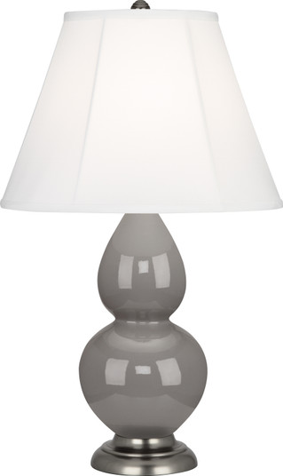 Small Double Gourd One Light Accent Lamp in Smoky Taupe Glazed Ceramic (165|1770)