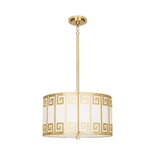 Jonathan Adler Mykonos Two Light Pendant in Modern Brass (165|157)