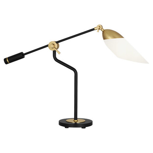 Ferdinand One Light Table Lamp in Matte Black Painted w/ Modern Brass (165|1210)