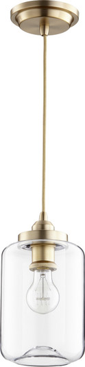 Clear Filament Pendants One Light Pendant in Aged Brass (19|846-80)