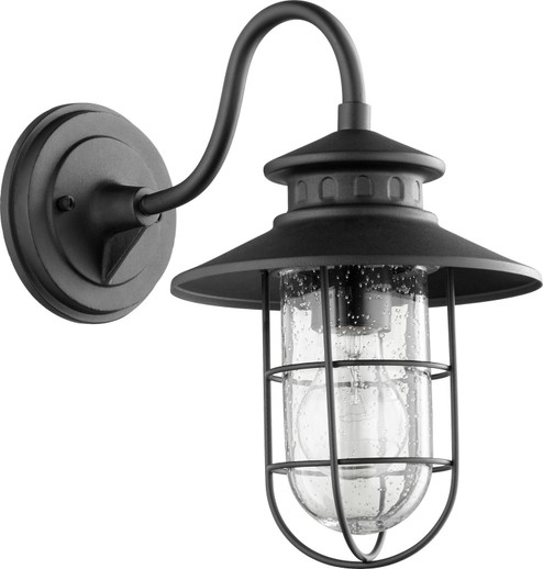 Moriarty One Light Outdoor Lantern in Textured Black (19|7696-69)