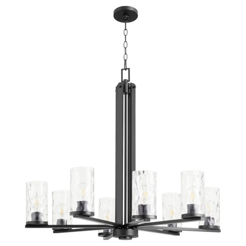 Steinway Eight Light Chandelier in Matte Black (19|6111-8-59)