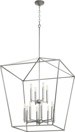 Gabriel 12 Light Entry Pendant in Classic Nickel (19|604-12-64)