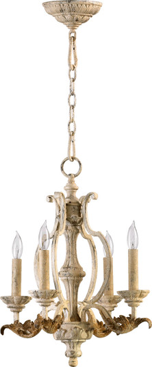 Florence Four Light Chandelier in Persian White (19|6037-4-70)