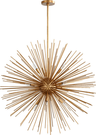 ELECTRA Ten Light Pendant in Gold Leaf (19|600-10-74)