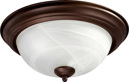 3066 Ceiling Mounts Two Light Ceiling Mount in Oiled Bronze (19|3066-13-86)