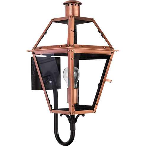 Rue De Royal One Light Outdoor Wall Lantern in Aged Copper (10|RO8410AC)