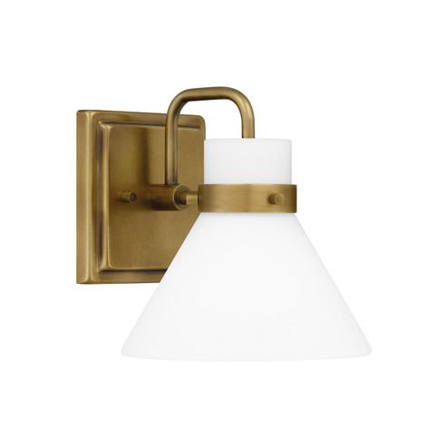 Regency One Light Wall Sconce in Weathered Brass (10|RGN8607WS)