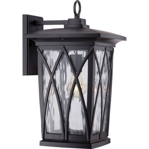 Grover One Light Outdoor Wall Lantern in Mystic Black (10|GVR8410K)