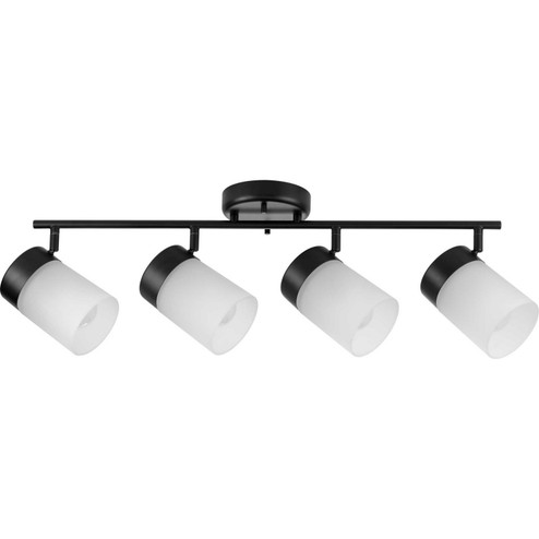 Ridgecrest Four Light Head Track in Black (54|P900012-031)