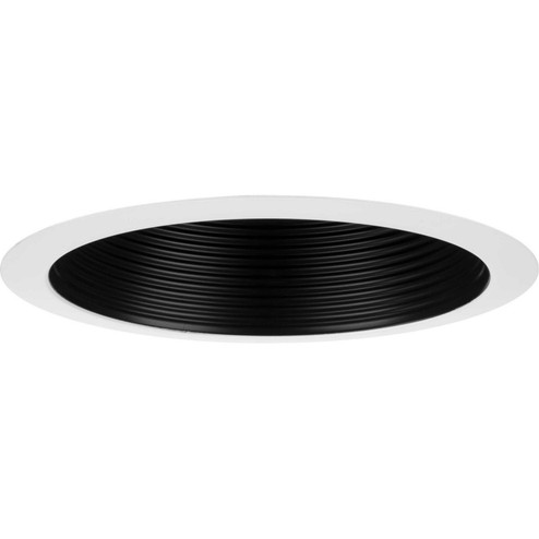 6In Recessed One Light Baffle Trim in Black (54|P806000-031)