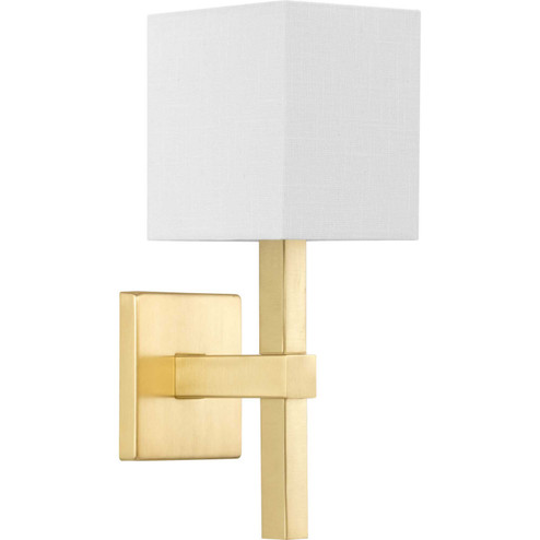 Metro One Light Wall Sconce in Satin Brass (54|P710016-012)