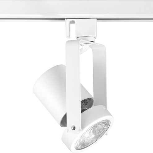 Track Head One Light Track Head in White (54|P6326-28)