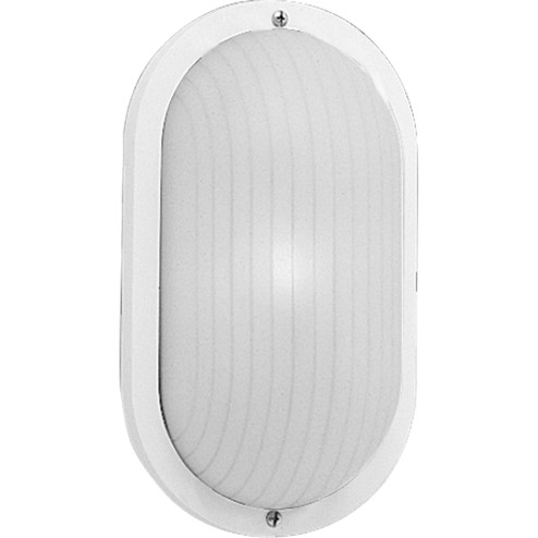 Polycarbonate Outdoor One Light Wall Lantern in White (54|P5704-30)