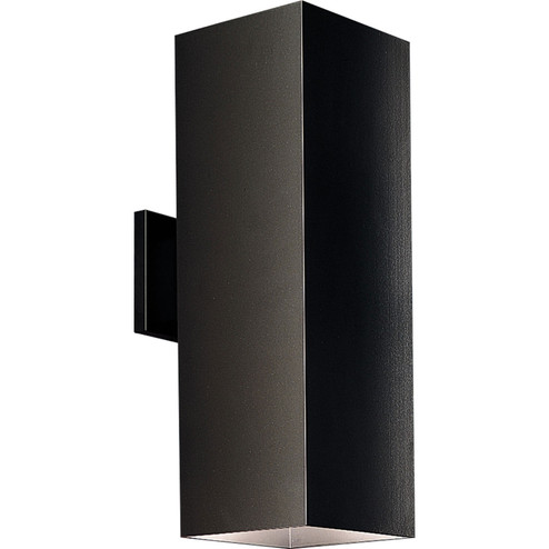 Square Two Light Wall Lantern in Black (54|P5644-31)